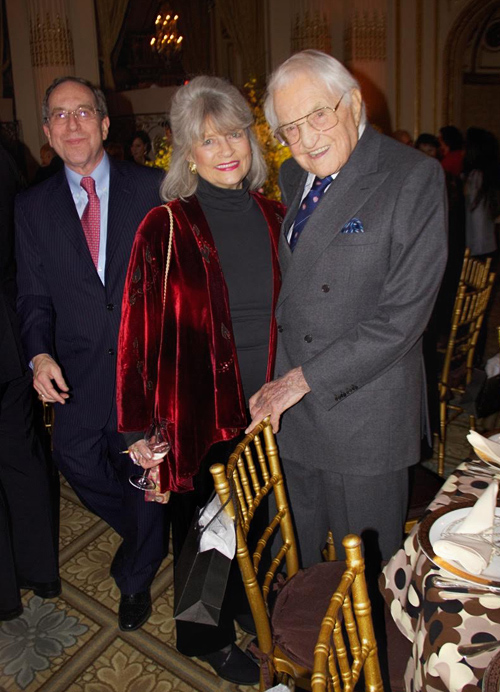 Dr. Richard Granstein with Louise Hirschfeld and Lewis Cullman