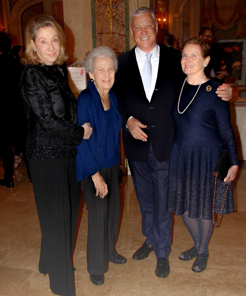 Susan Gutfreund, Marian Sulzberger, Larry Condon, and Janet Ross