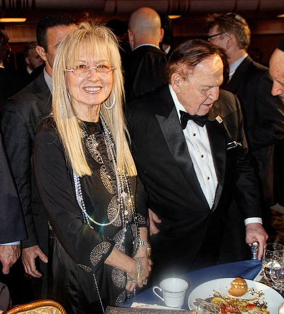 Miriam and Sheldon Adelson