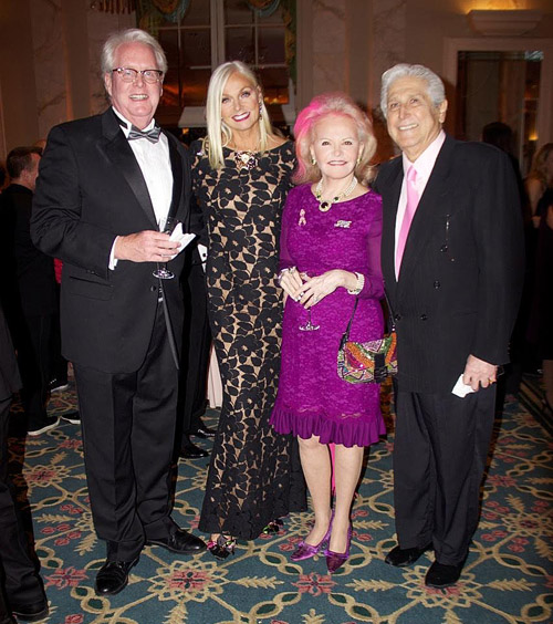 Famous litigator Tom Duffy, breast cancer survivor and board member Mary Bryant McCourt, and philanthropists and board members Jane and Joe Pontarelli