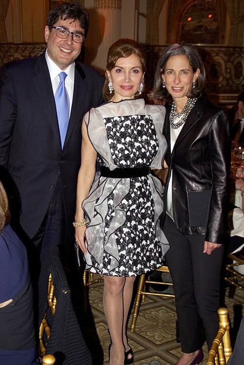 UJA President Eric Goldstein with philanthropists Jean Shafiroff and Alice Tisch