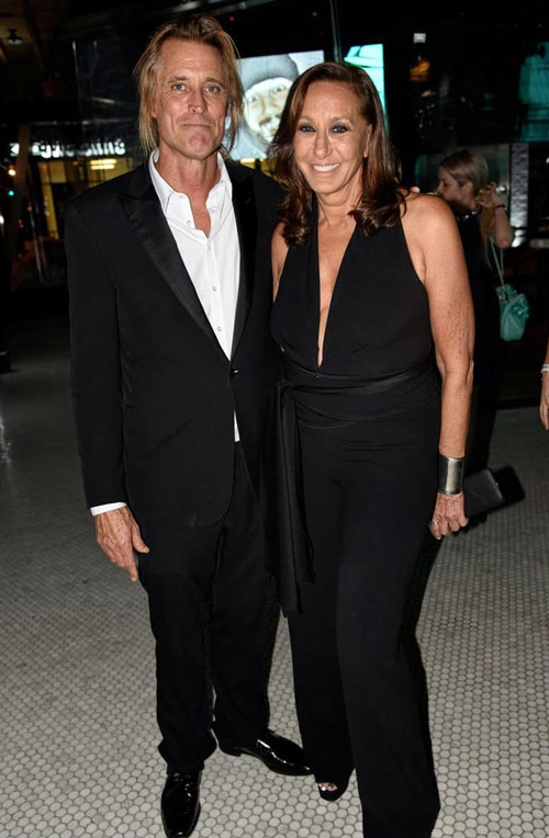 Russell James and Donna Karan